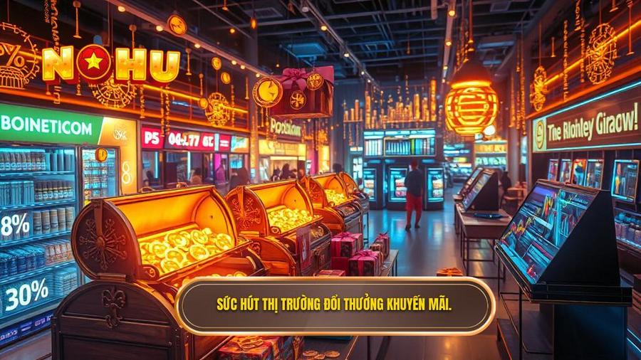 Sức hút thị trường đổi thưởng khuyến mãi.