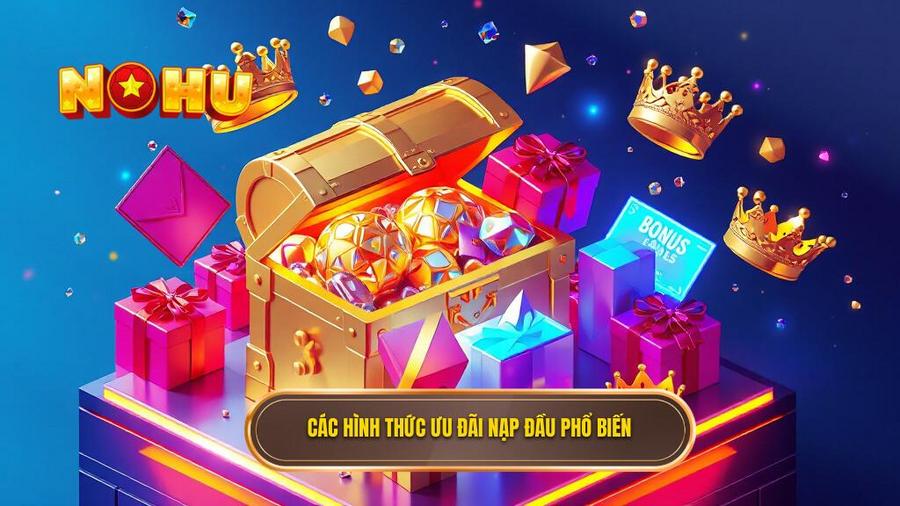 Các hình thức ưu đãi nạp đầu phổ biến