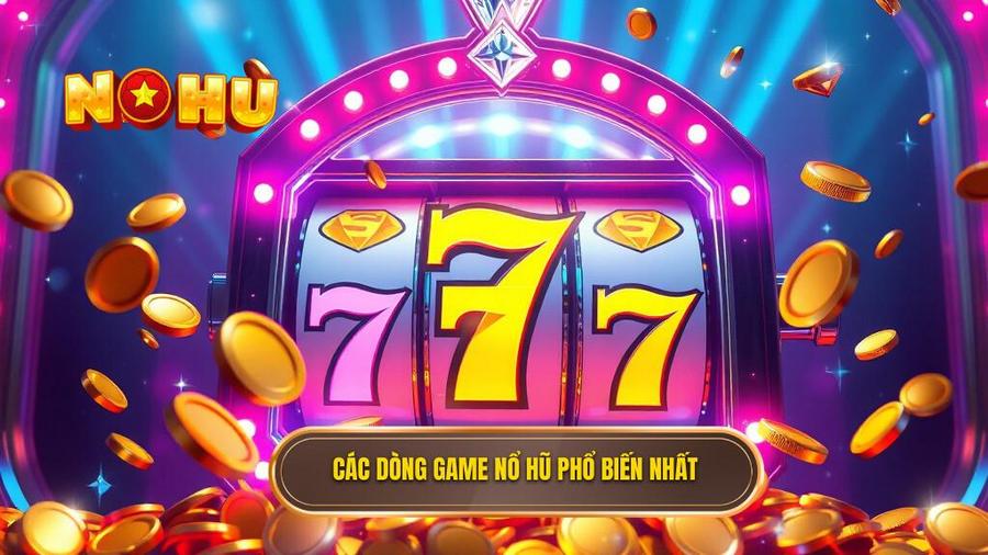 3. Các dòng game nổ hũ phổ biến nhất