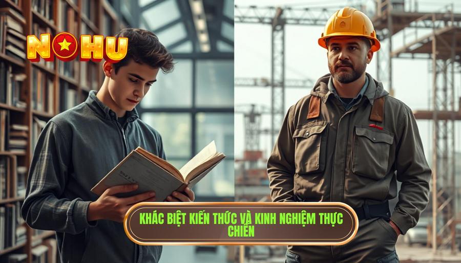 Sự khác biệt về kiến thức và kinh nghiệm thực chiến